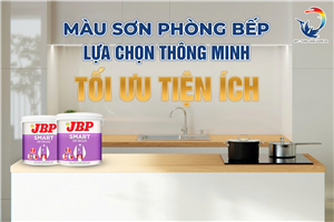 MÀU SƠN CHO PHÒNG BẾP: LỰA CHỌN THÔNG MINH - TỐI ƯU DIỆN TÍCH