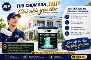 THỢ CHỌN SƠN JBP – CHỦ NHÀ YÊN TÂM